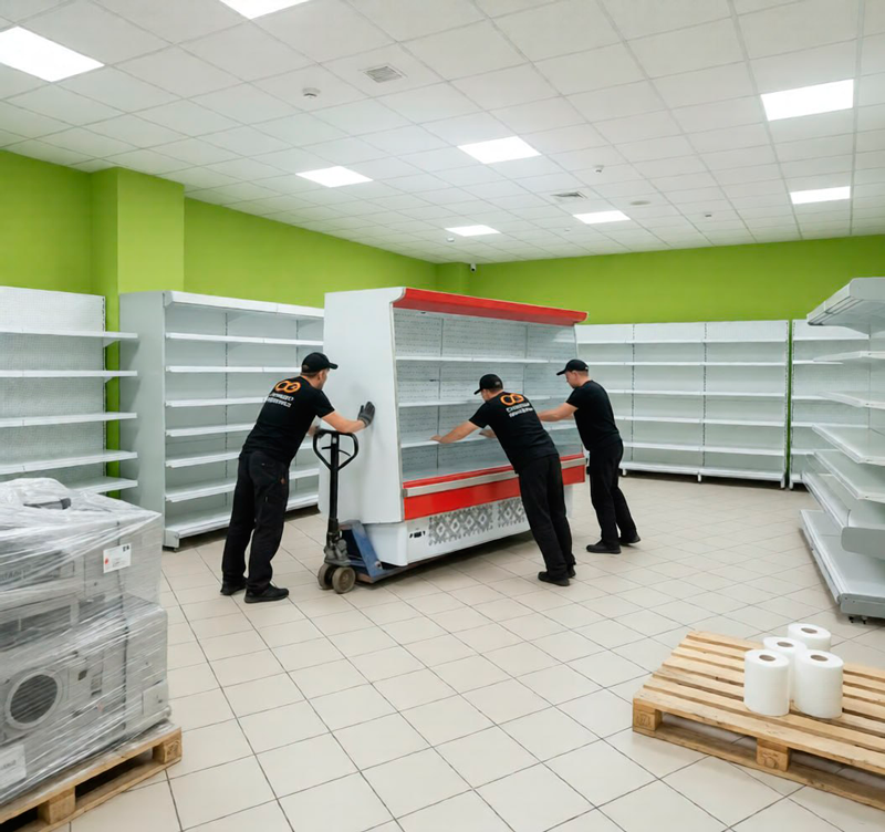 Переезд магазина в Уварово